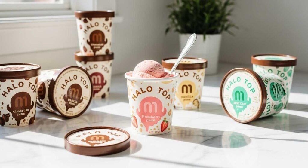 halo top low calorie ice cream