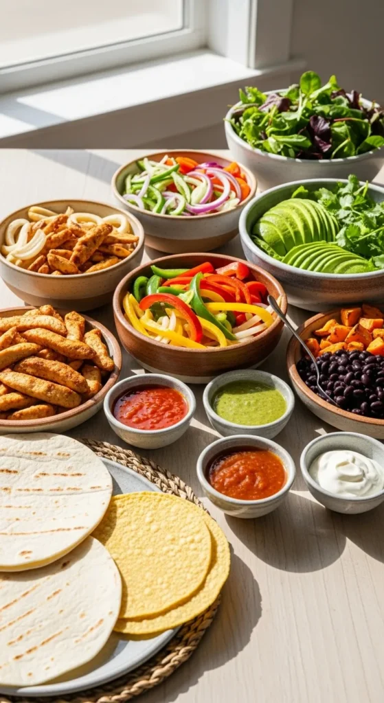 Mix and Match Wrap Fillings