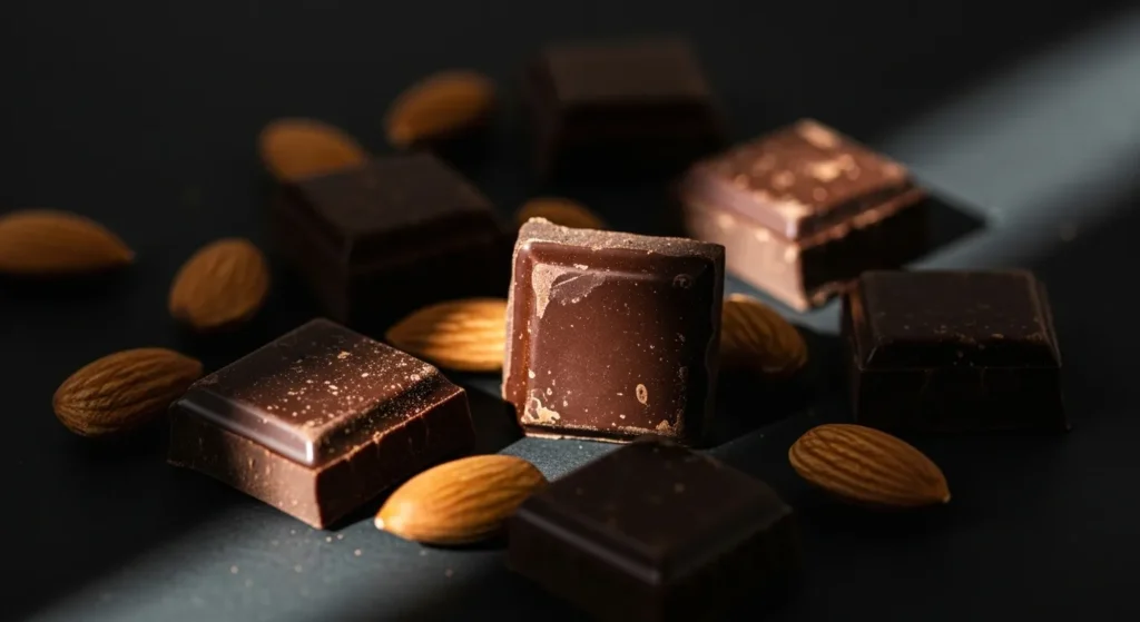 Dark Chocolate with Almonds