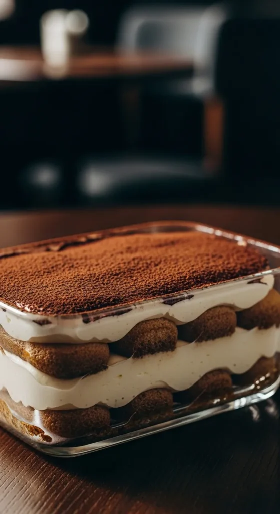 Classic Tiramisu (No Bake)