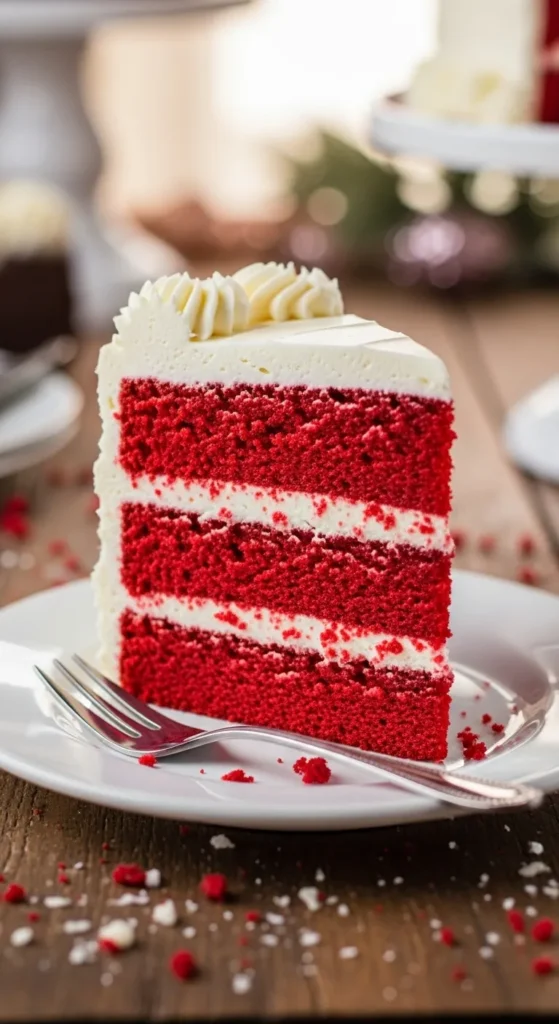 Moist Red Velvet Cake