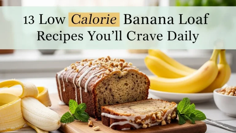 low calorie banana loaf