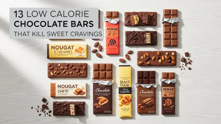 low calorie chocolate bars
