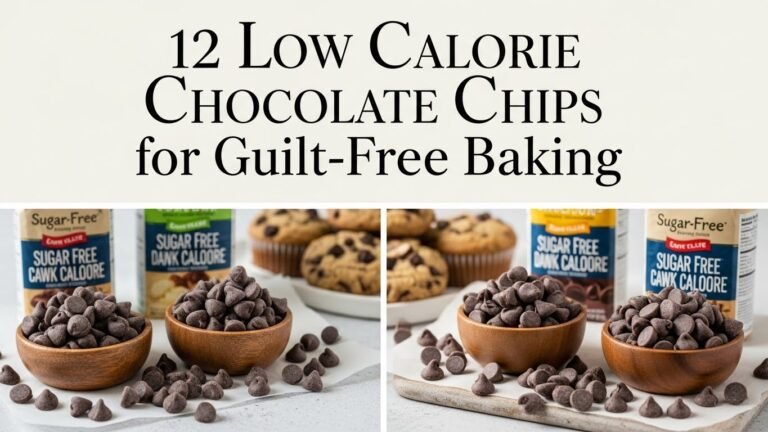low calorie chocolate chips