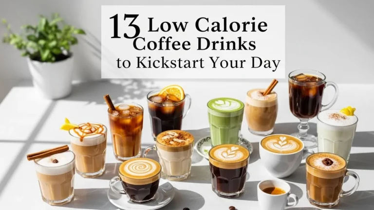 low calorie coffee