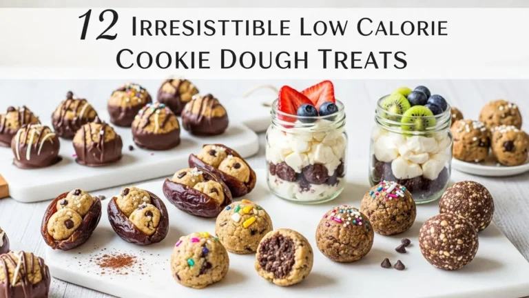 low calorie cookie dough