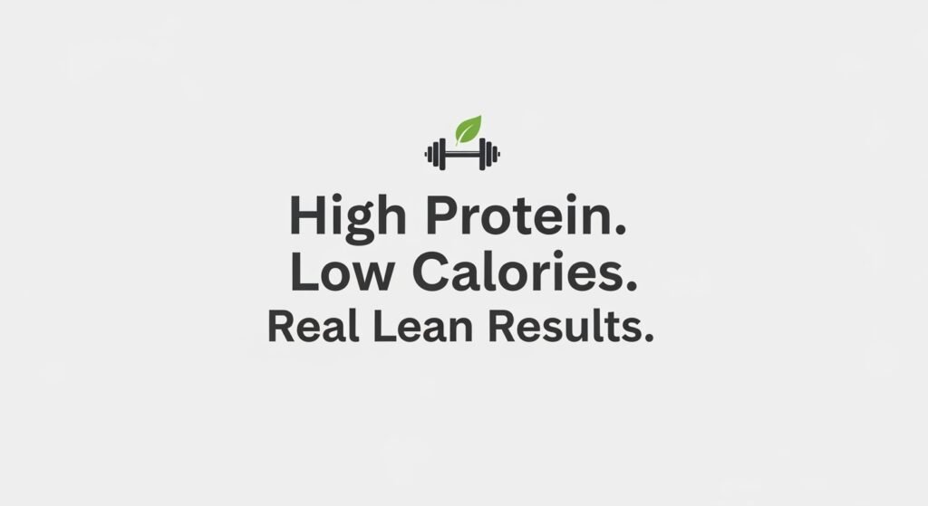 low calorie high protein powder