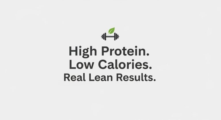 low calorie high protein powder