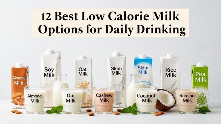 low calorie milk