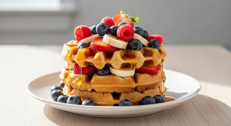 low calorie waffles