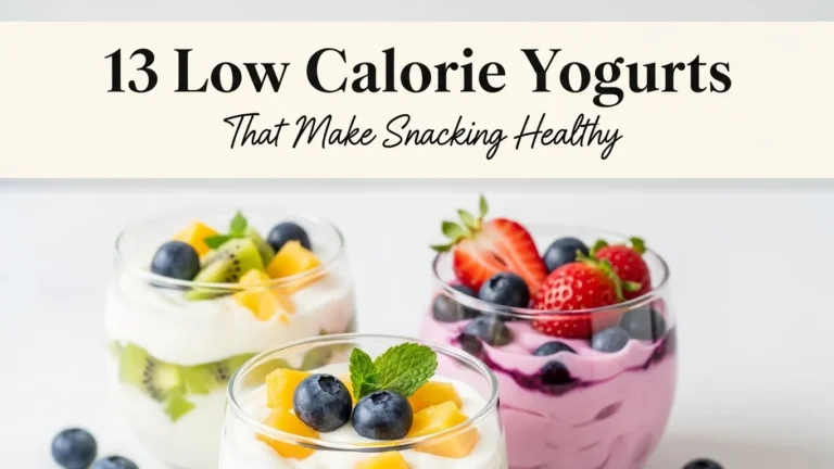 low calorie yogurt