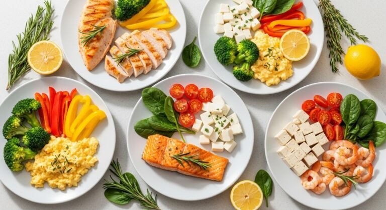 low sodium high protein meals