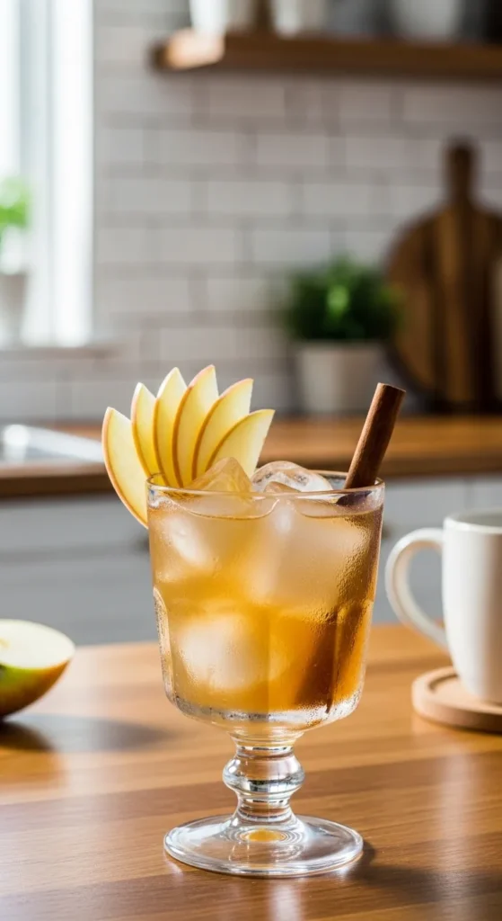 Spiced Apple Cinnamon Cooler