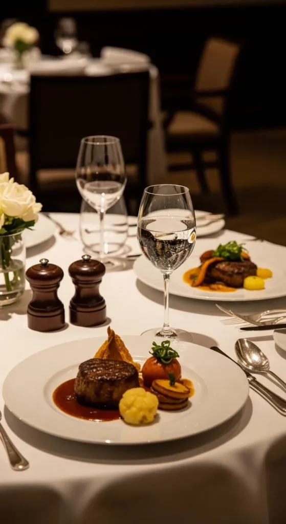 Sparkling Water and Rich Meals