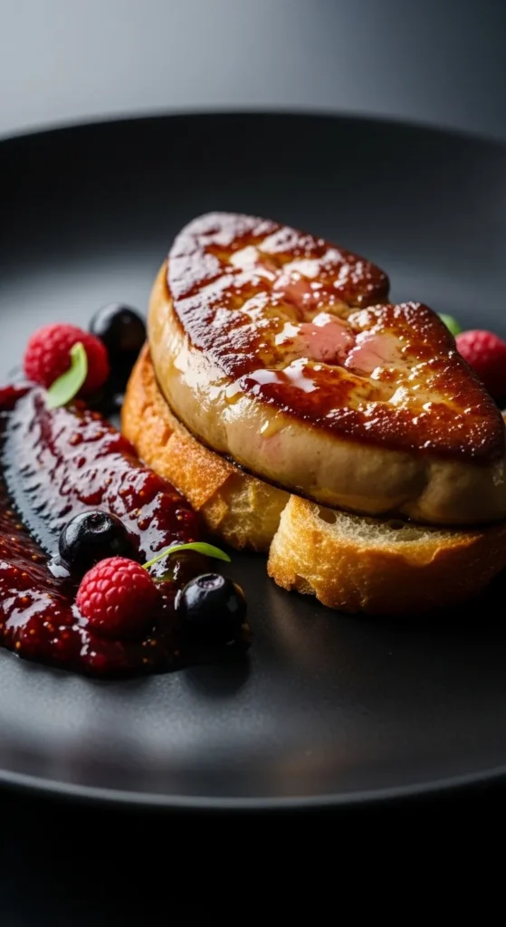Foie Gras with Toasted Brioche