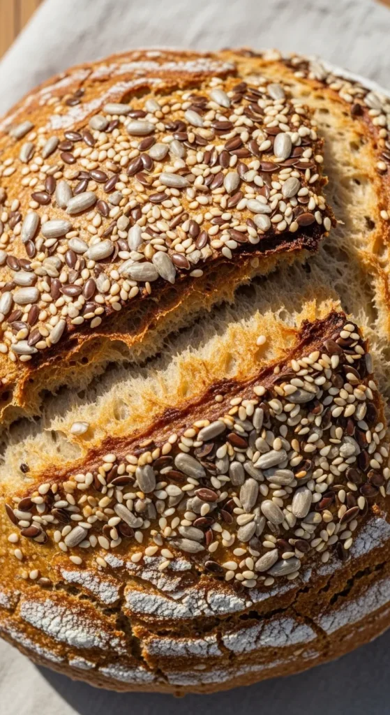 Seeded Multigrain Crusty Bread