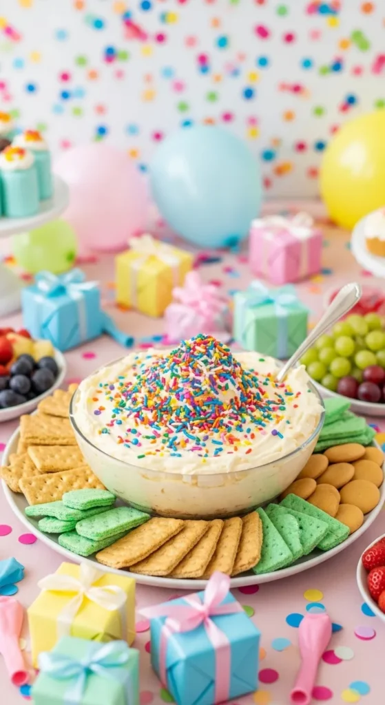 Birthday Cake Cheesecake Dip