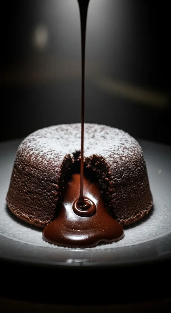 Chocolate Fondant with Molten Center