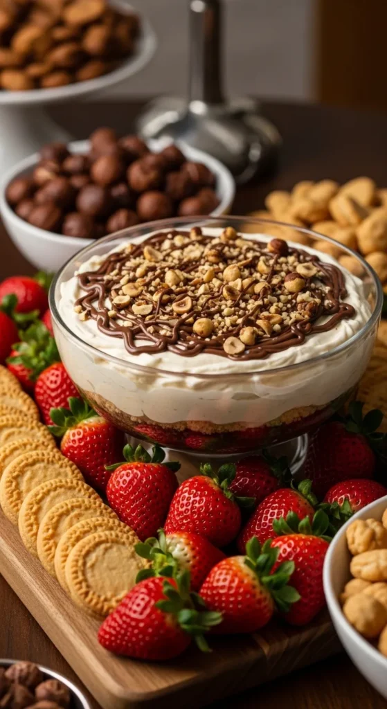 Nutella Cheesecake Dip