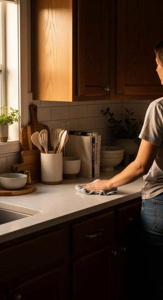 Do a 5 Minute Weekly Kitchen Reset