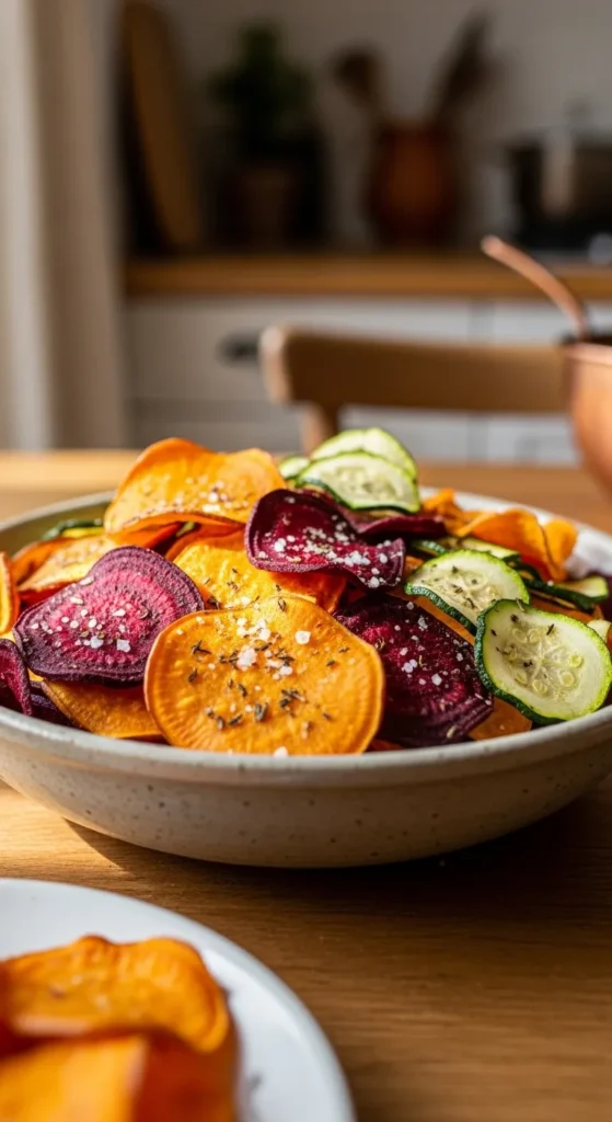 Crispy Vegetable Chips (The Snack That Converts Veggie Haters)