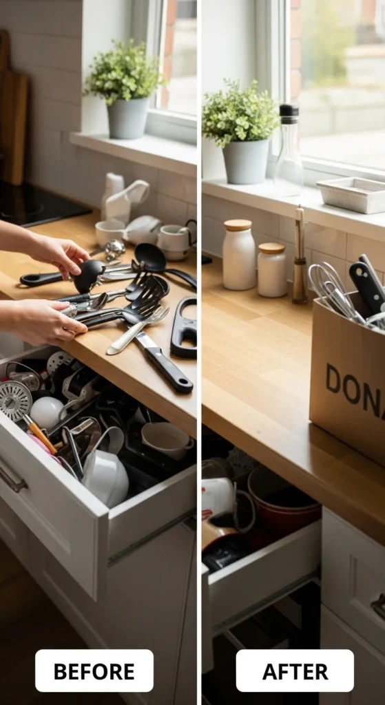 Declutter First or Don’t Bother Organizing