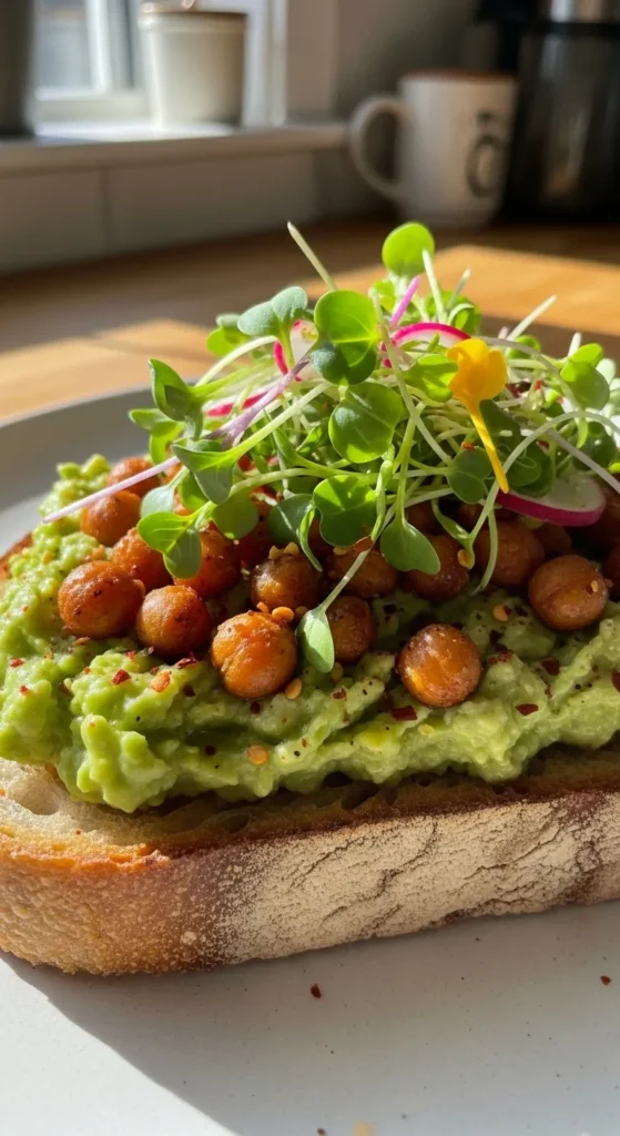 Creamy Avocado Toast with a Protein Boost