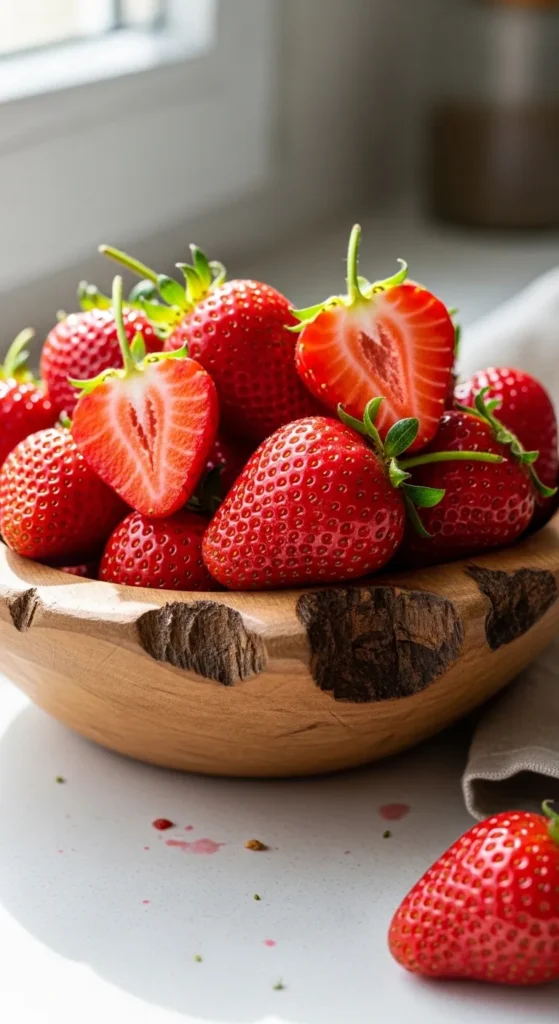 Strawberries Sweet, Tangy, Gone in Seconds