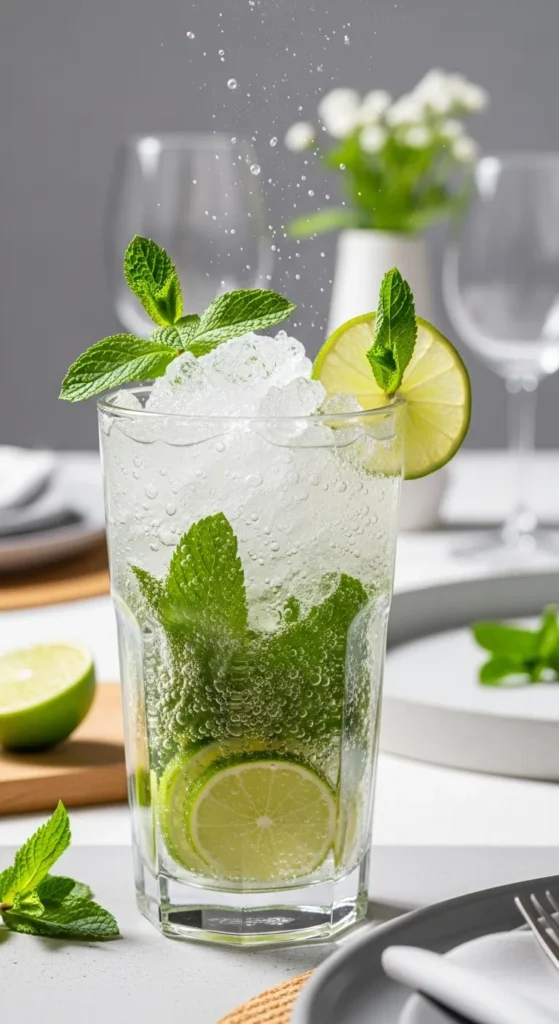 Mint Mojito Mocktail (Fancy Look, Zero Stress)