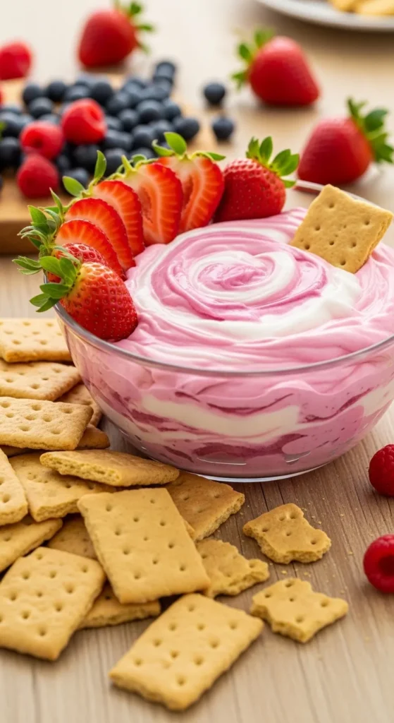 Strawberry Cheesecake Dip