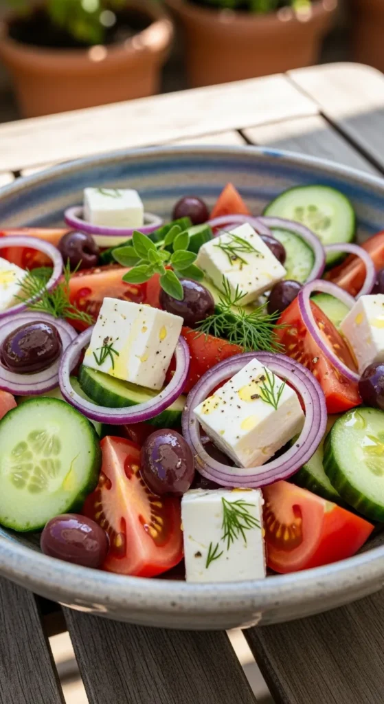 Greek Salad That Tastes Like Summer