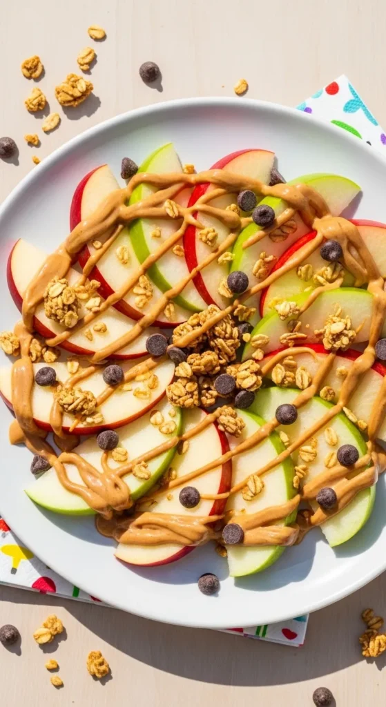 Apple Nachos (Yes, Kids Go Wild for These)