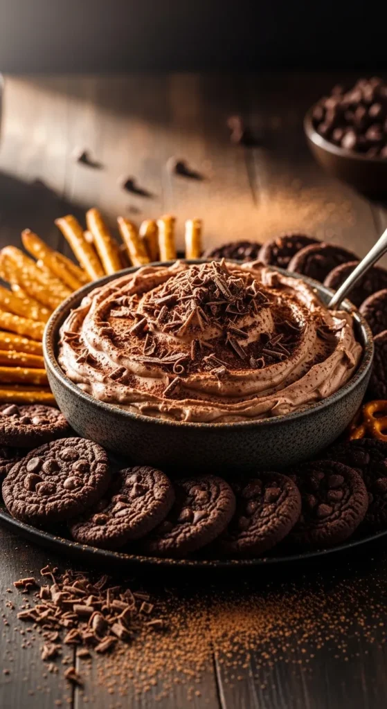 Chocolate Cheesecake Dip