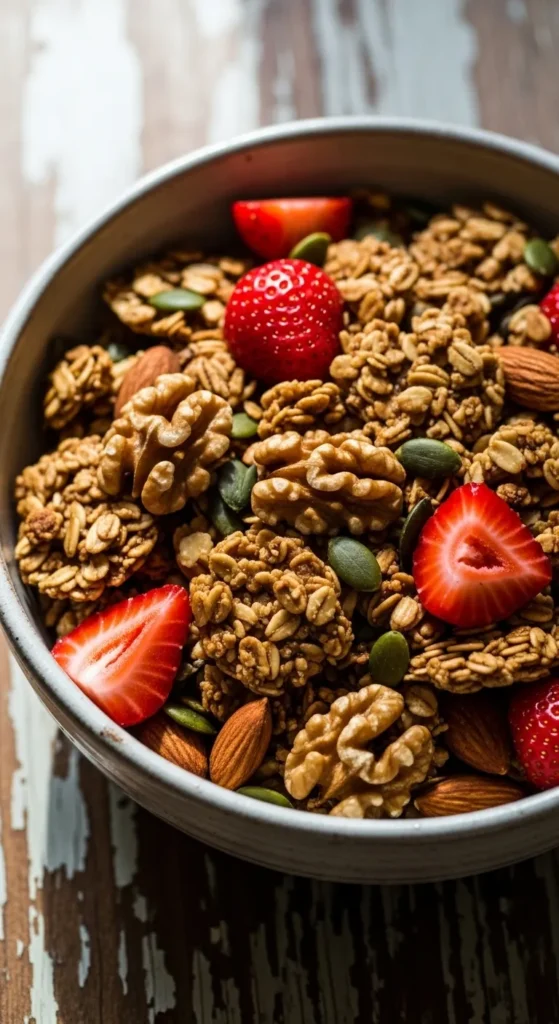 Granola Supports Heart Health (Crunch With Benefits)
