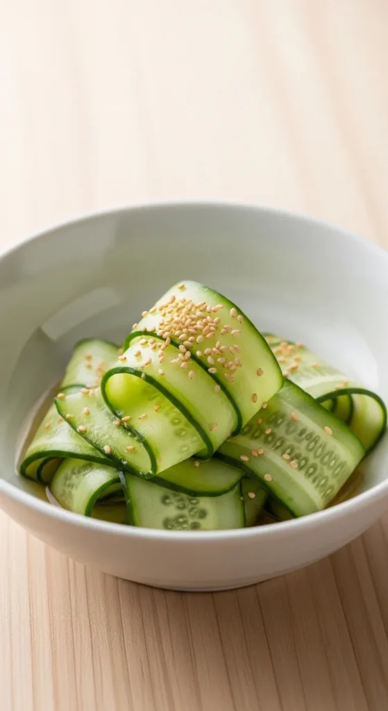 Japanese Cucumber Salad (Sunomono)