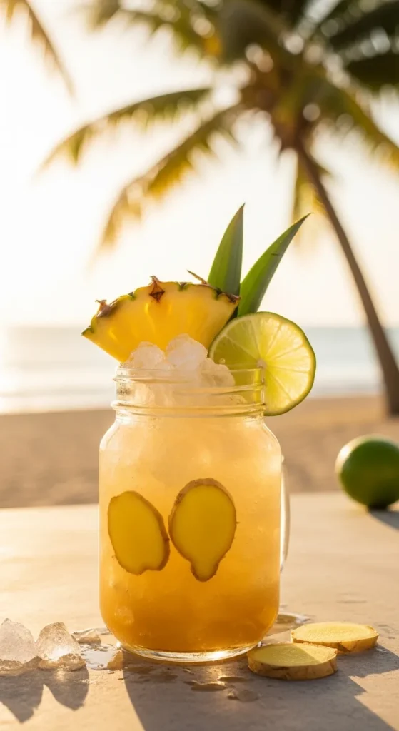 Tropical Pineapple Ginger Punch