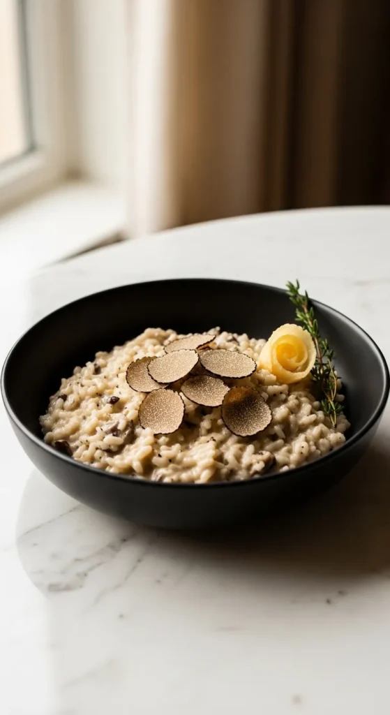 Truffle Mushroom Risotto