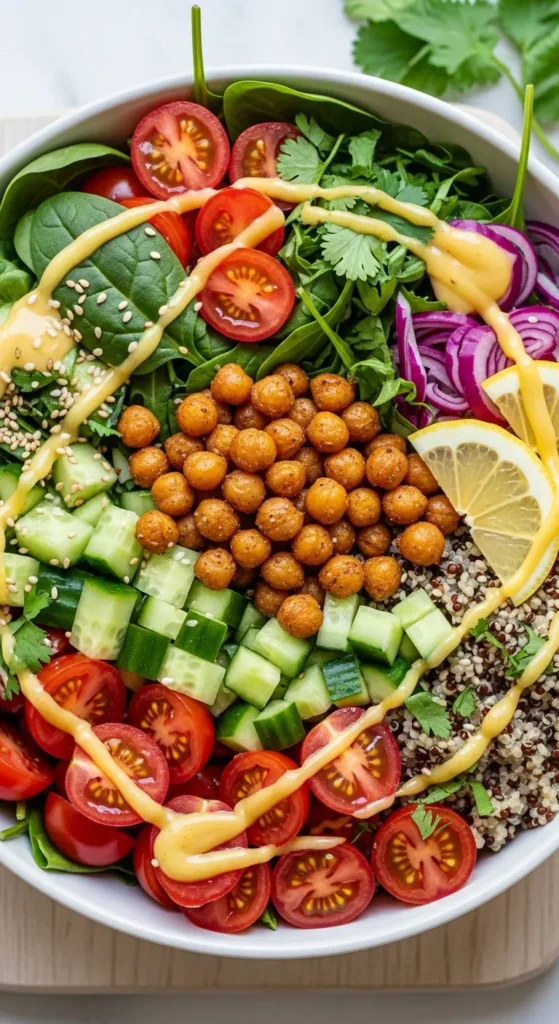 Spicy Chickpea Power Bowl