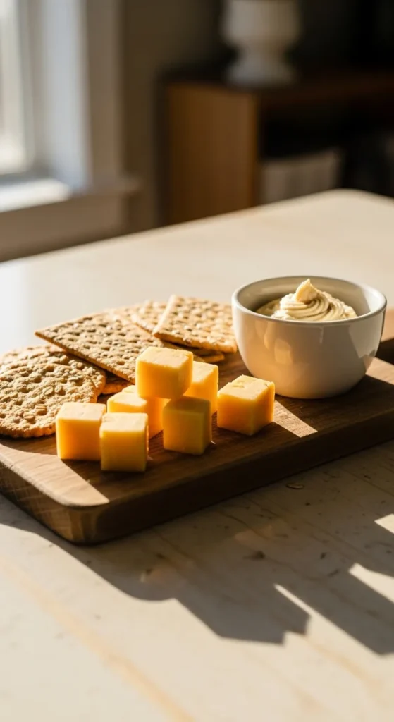 Cheese & Whole Grain Crackers