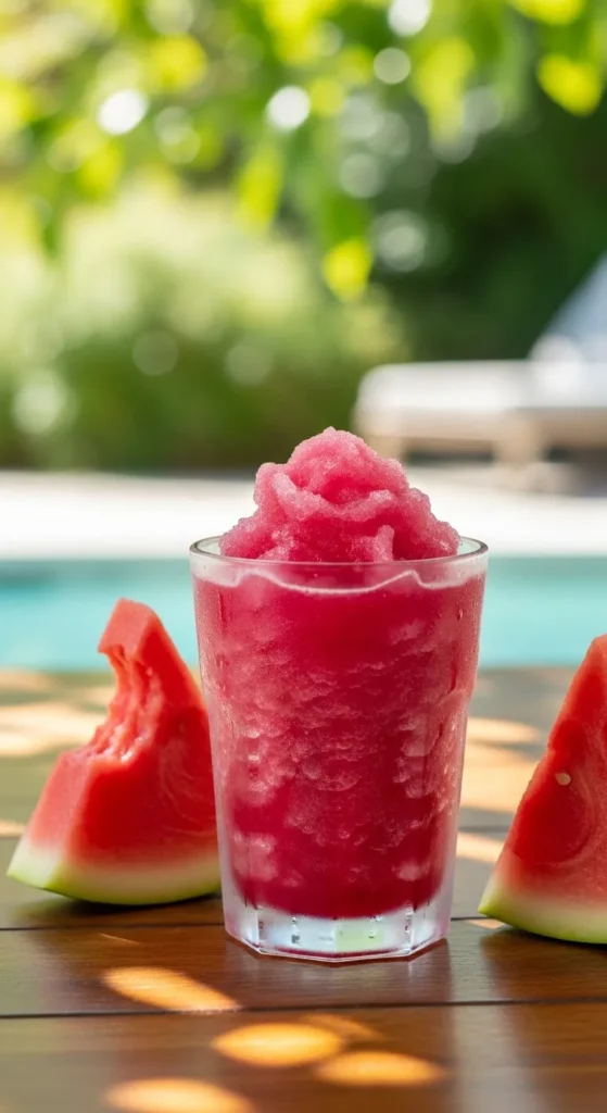 Watermelon Slushie (Lazy Summer Perfection)