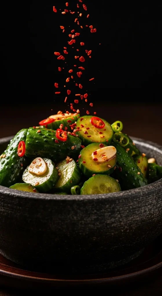 Korean Spicy Cucumber Salad (Oi Muchim)