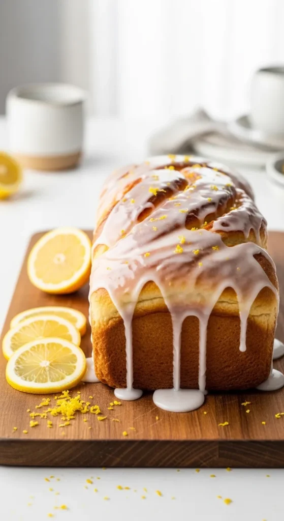 Lemon Glazed Sweet Bread