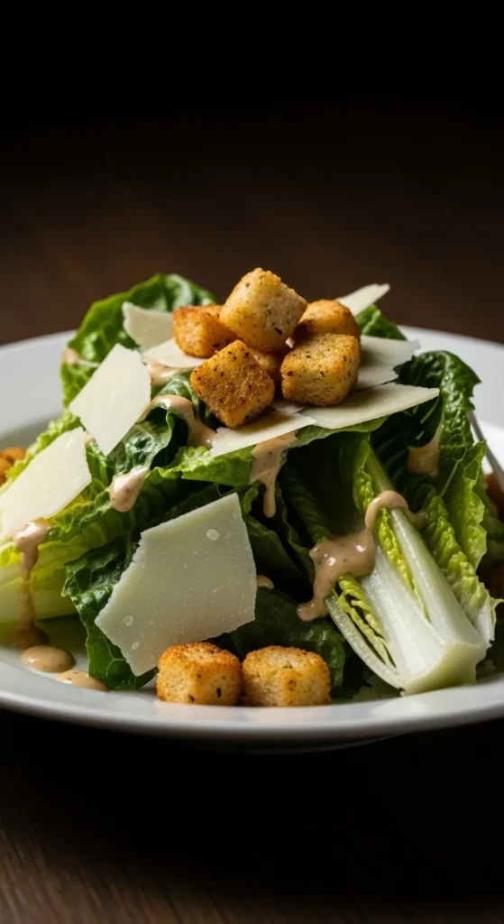 Caesar Side Salad (Crispy, Garlicky, Totally Timeless)