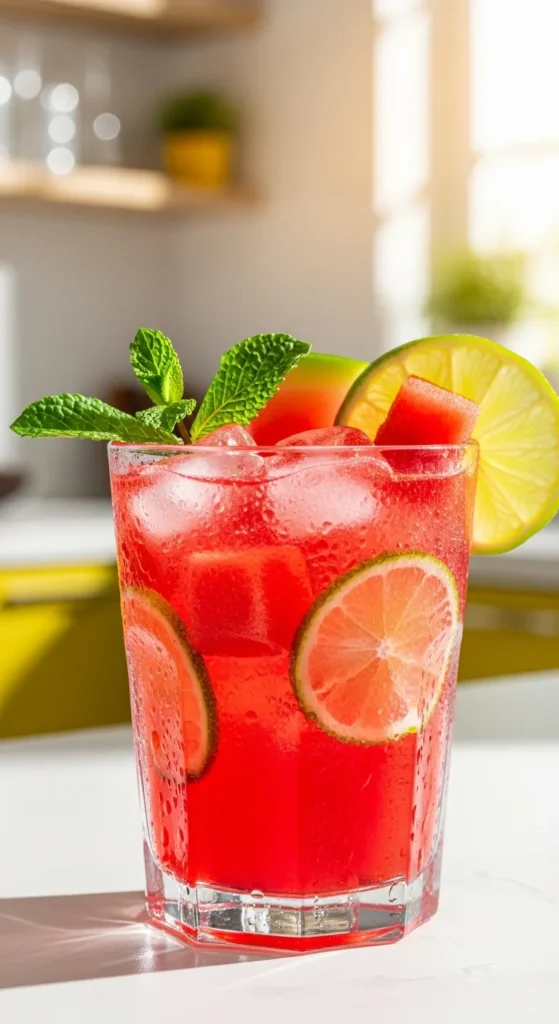 Watermelon Lime Refresher