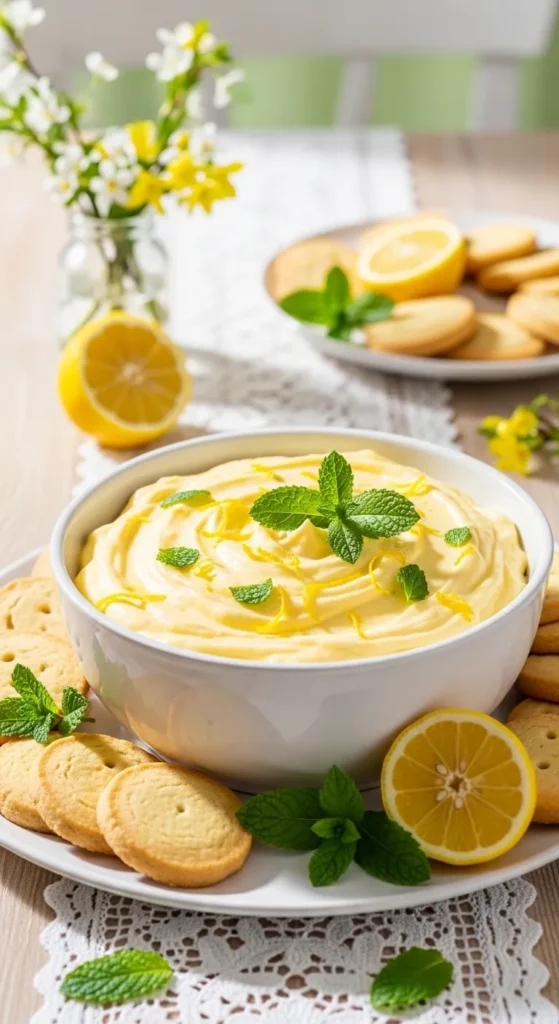 Lemon Cheesecake Dip