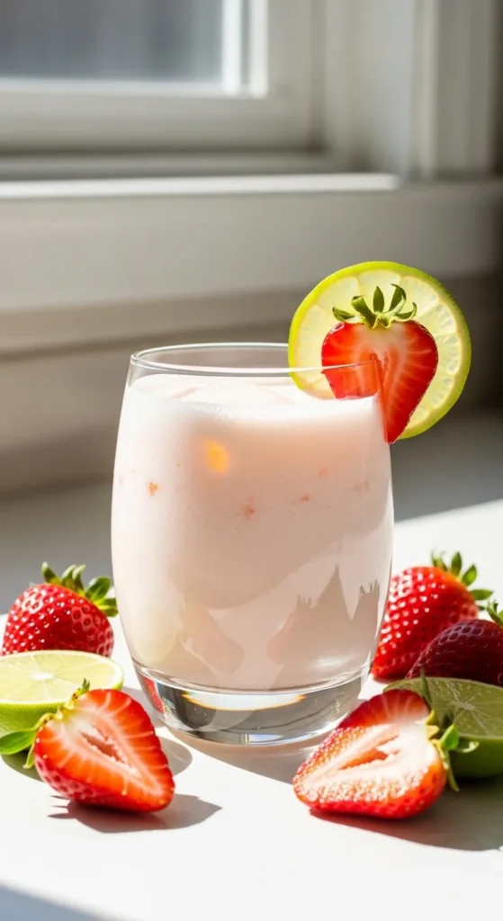 Strawberry Brazilian Lemonade (Sweet Meets Citrus)