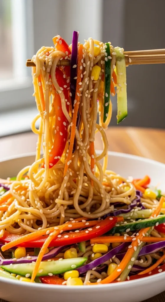 Asian Sesame Noodle Salad