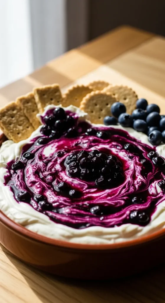 Blueberry Cheesecake Dip