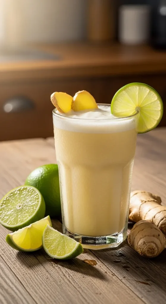 Brazilian Lemonade with Ginger (Bold & Zingy)