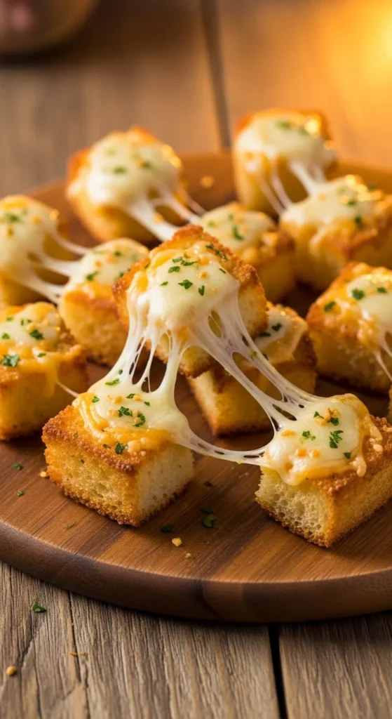 Cheese Garlic Toast Bites (Instant Crowd Pleasers)